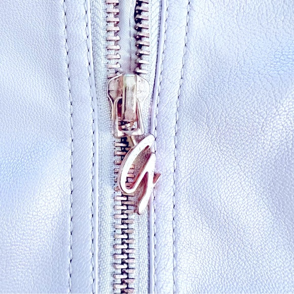 Guess Los Angeles - Pink Faux Leather Jacket - Picture 6 of 10